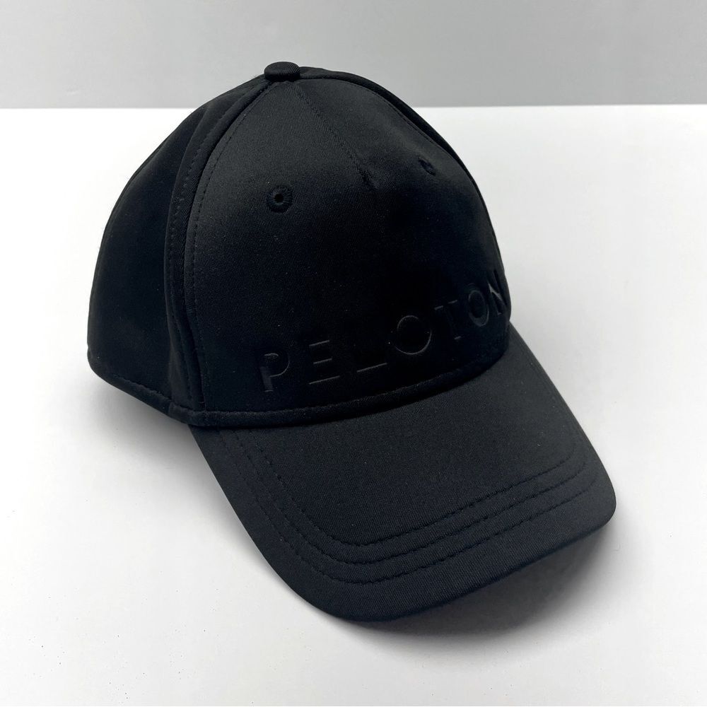 Peloton Cap Hat Black Adjustable Athletic Logo